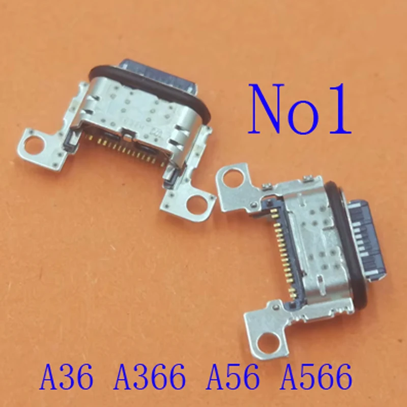 10-100Pcs Charger Dock Port Jack Charging Type C Contact Connector Socket USB Plug For Samsung Galaxy A366 A56 A566 A26 A266 A36