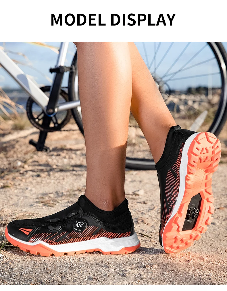 Unisex-Radsport-Sneaker MTB-Schuhe mit Herren-Spikes für Straßen- und Dirt-Bikes, flache Rennschuhe für Damen, Mountainbike-Spd-MTB-Schuhe, Zapatillas MTB – Detail 5