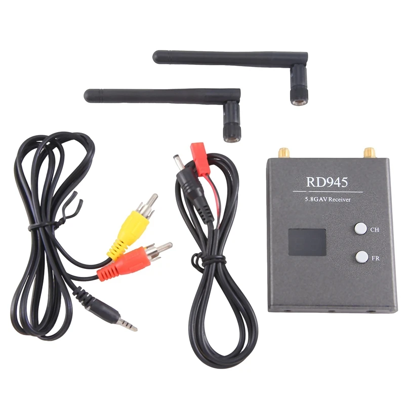 Model Airplane Accessories RD945 5.8G 48-Channel Dual Module Receiving Switch Image Transmission Receiver Long Distance