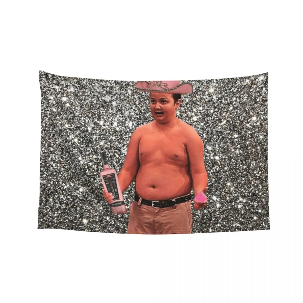 

gibby pink whitney sparkle Tapestry Decorative Wall Decoration For Home Bedroom Organization And Decoration Tapestry
