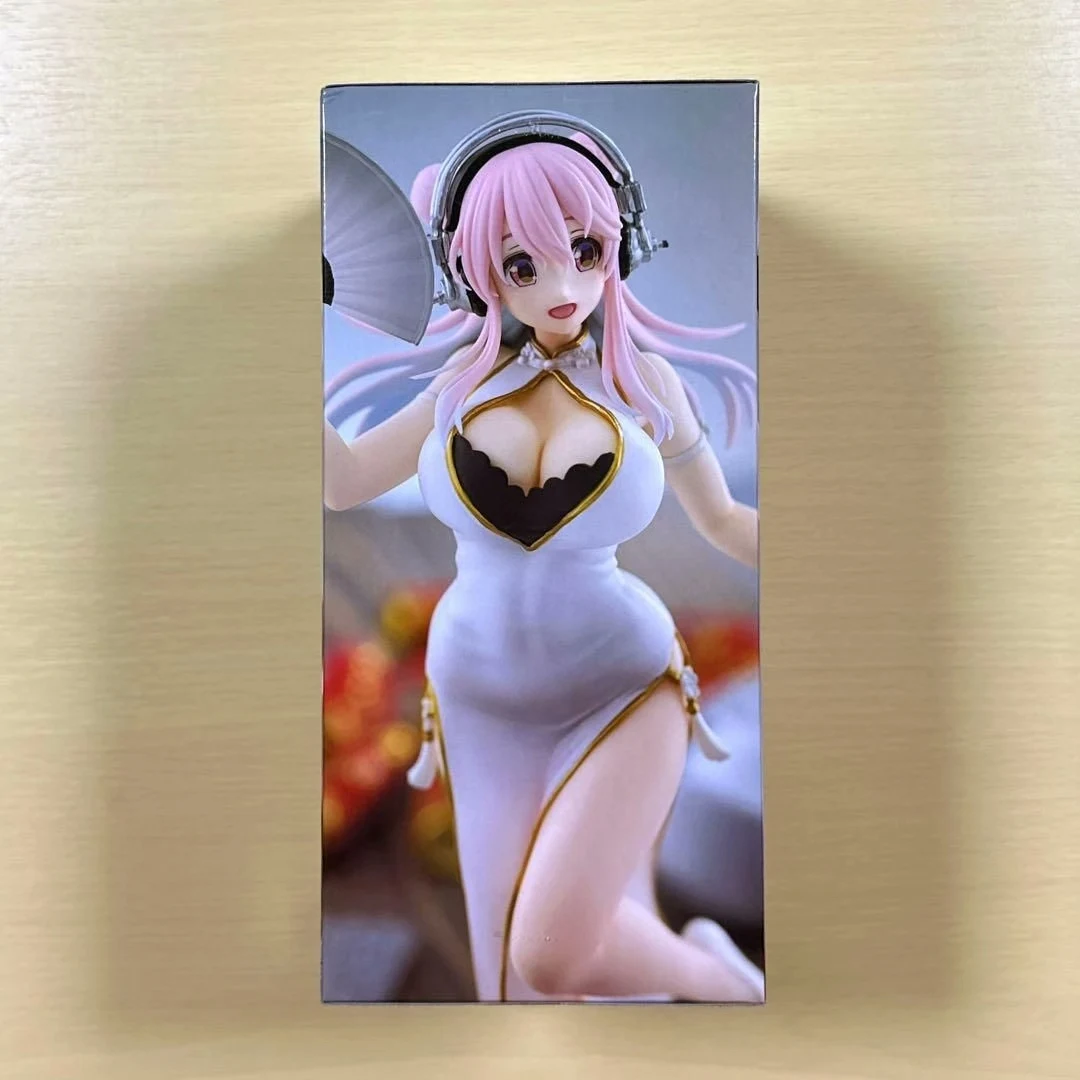 Original FuRyu Trio-Try-iT Figure SUPERSONICO 21cm Animation Figures Cheongsam Characters toy