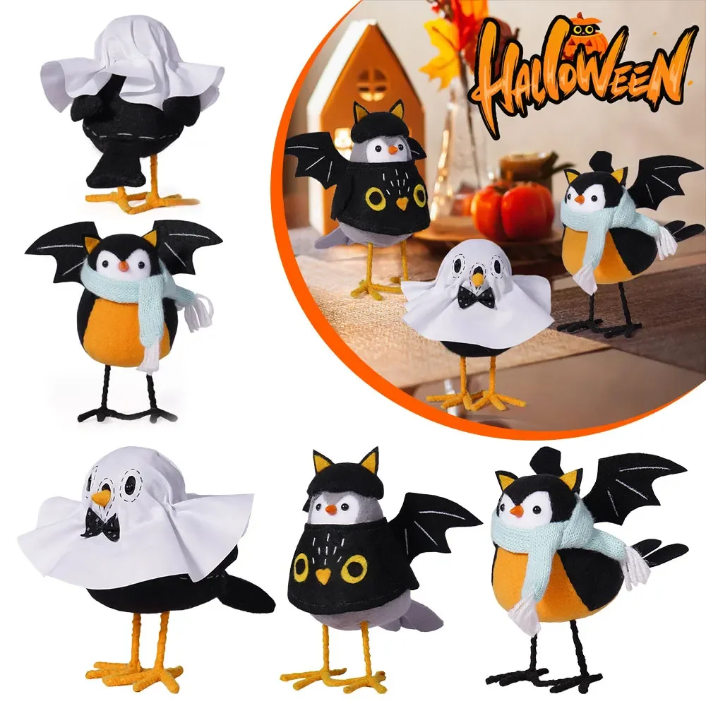 Ghost Festival Bird Doll Window Display Atmosphere Decoration Party Scene Desktop Decoration Halloween Bird Festival Decoration