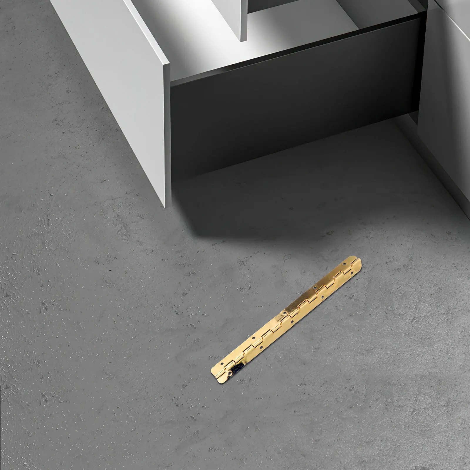 

2Pcs Zinc Alloy Golden Cabinet Hinges Smooth Sliding Furniture Door Closer Fixing Supply Heavy Duty Metal Door Hinge