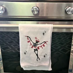 Spooky Halloween Towel Tea Towel Kitchen Towel Home Favor Halloween Decoration Gifts for Her Fall  Creepy Gothic Holiday Towels