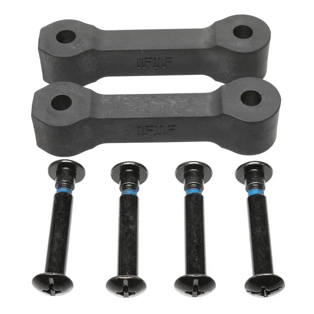 2PCS Hood Latch Upgrade Kit Anti Shake Rattle Engine Bonnet Lock Fit For Jeep Wrangler JK 2007-2017 Black Auto Parts