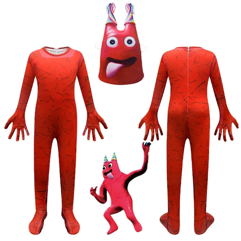 

♥Halloween Cosplay Costume Garden Of Banban Clothes Horror Game Figure Monster Jumpsuit s Girl Carnival PNew 2026 Topspeed Cos