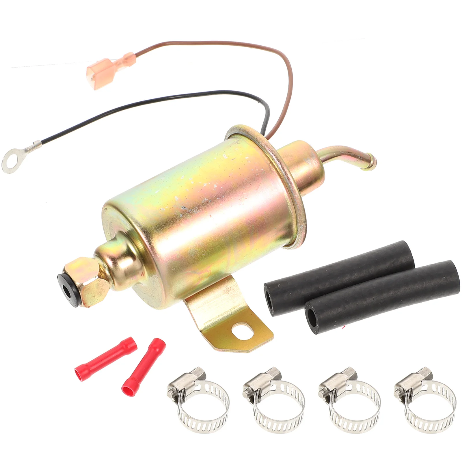 

Electronic Fuel Pump 12V Self-priming for Vehicles Trucks Boats Generators Stable Suction Supply Refitting
