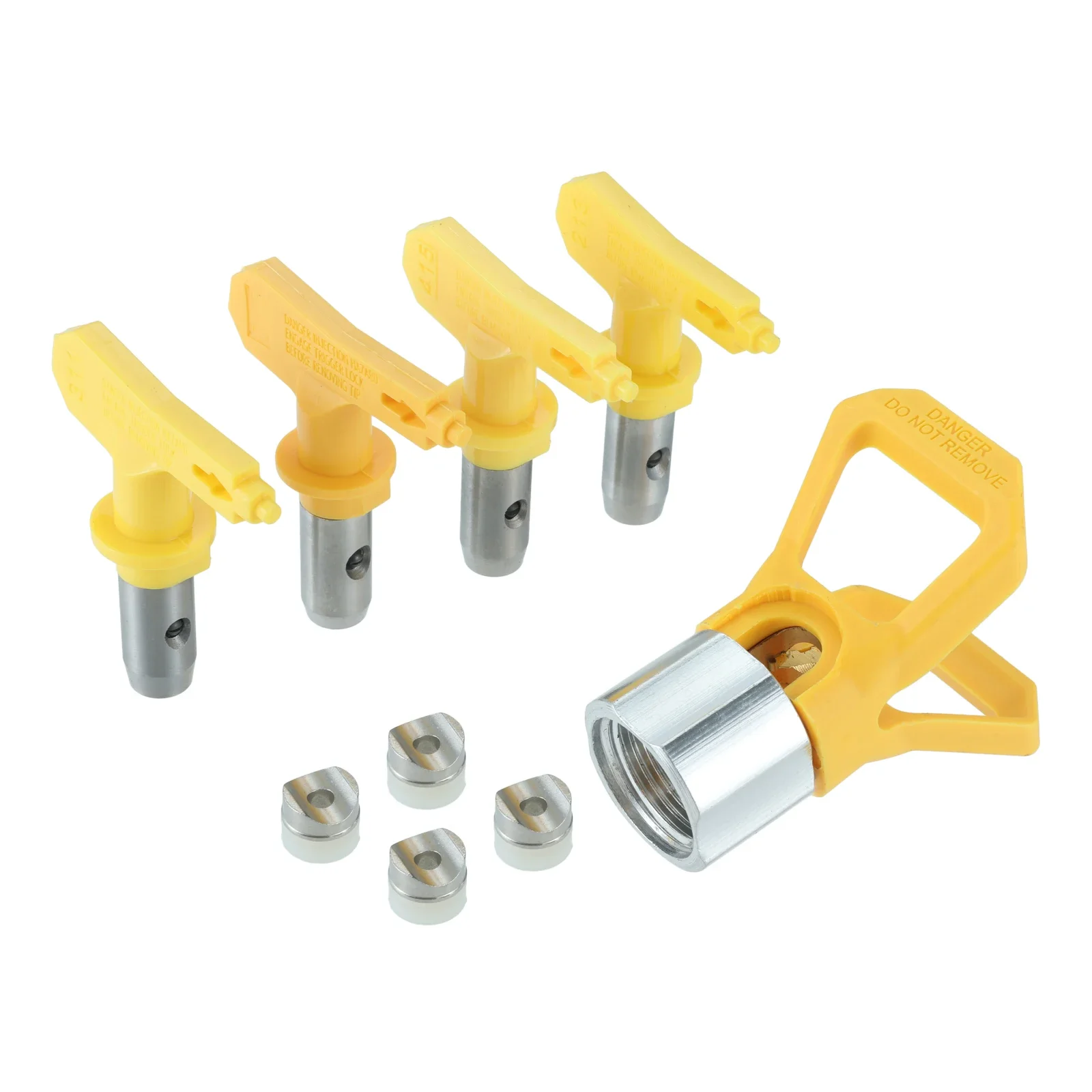 5Pcs/set 213 311 415 515 Reversible Airless Paint Nozzles with Tip Guard for Sprayer Paint Machine and Spraying Guns Parts