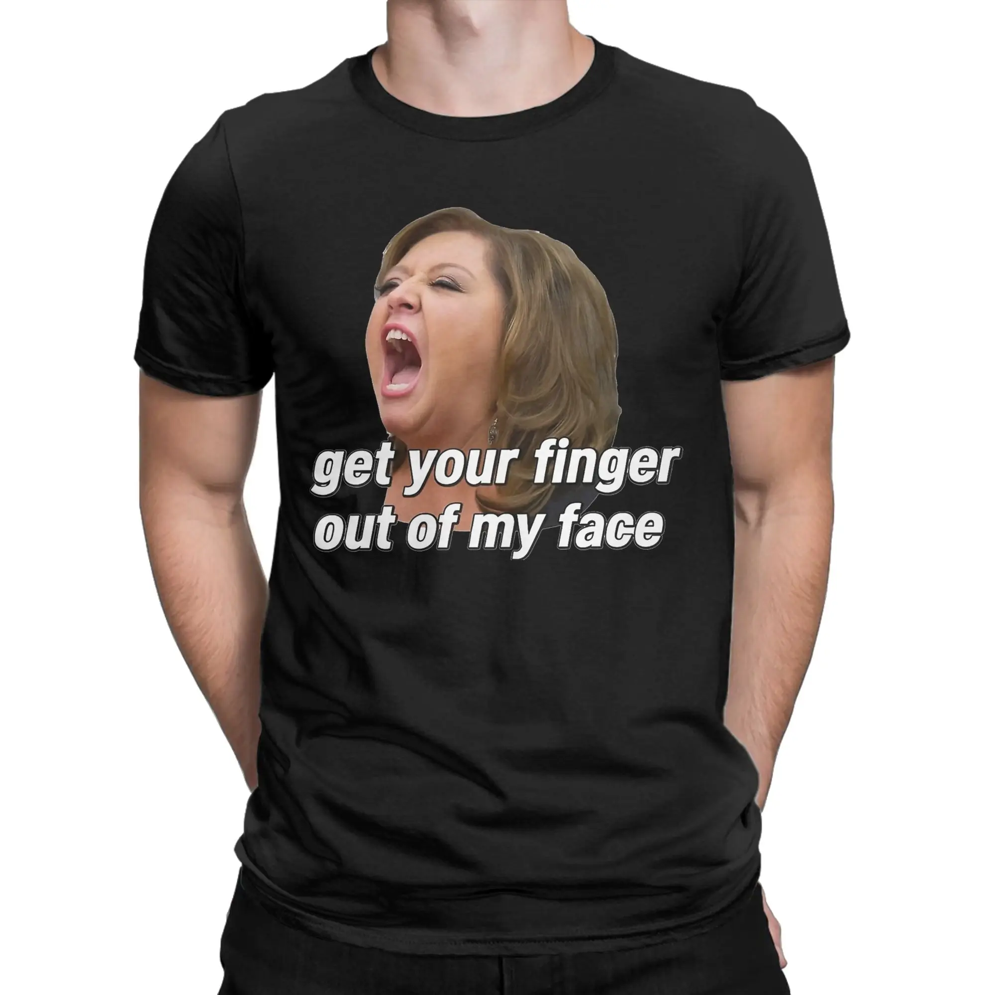 Abby Lee Miller Funny Meme Cotton T-Shirt For Men Summer Vintage T-Shirts Comfortable Hip Hop Tee Shirt Oversized Print Clothing
