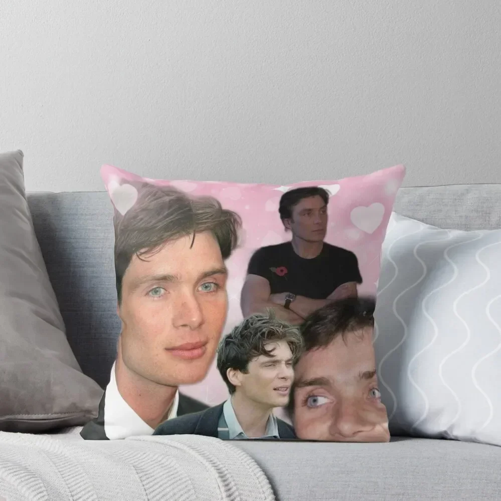 

Cillian Murphy Girl DInner Throw Pillow home decor items Sofa Covers pillow