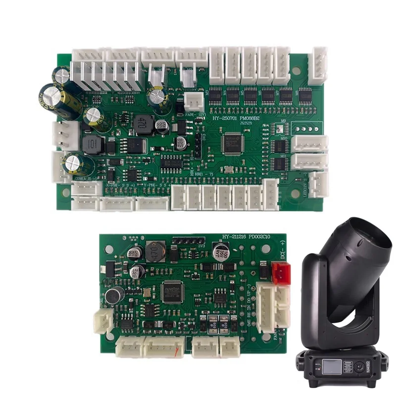 Sharpy Beam 380W Main Board and Display Board HY PCB for 380W Moving Head Beam Light PCB Mother Board