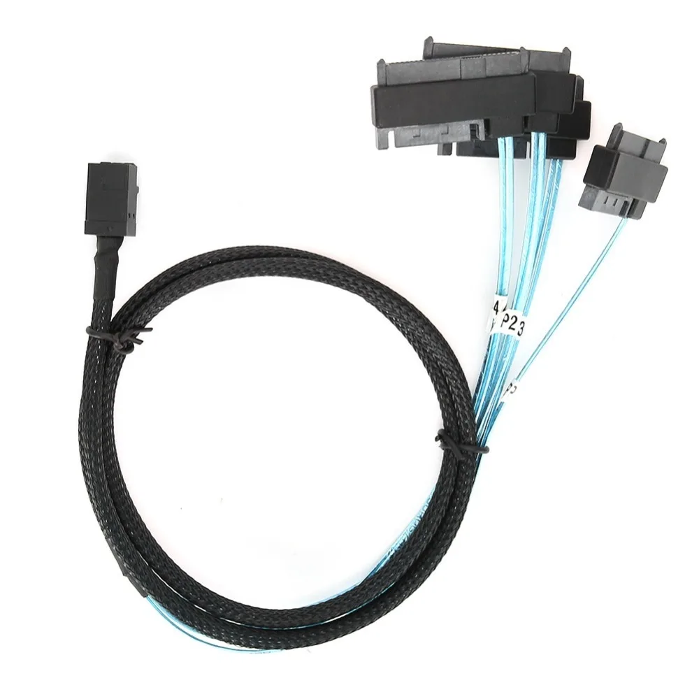 Practical 6Gbps SFF-8643 To 29pin SFF-8482 Cable 1 Meter High Speed” Adapter Cable Server Cable Hard Disk Connection
