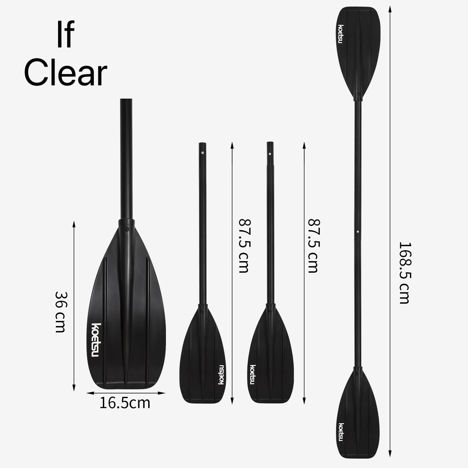 Thickened Aluminum Double Head Kayak Paddle Adjustable for Canoe SUP Paddleboard Lightweight Rowing Oar Fishing Gear