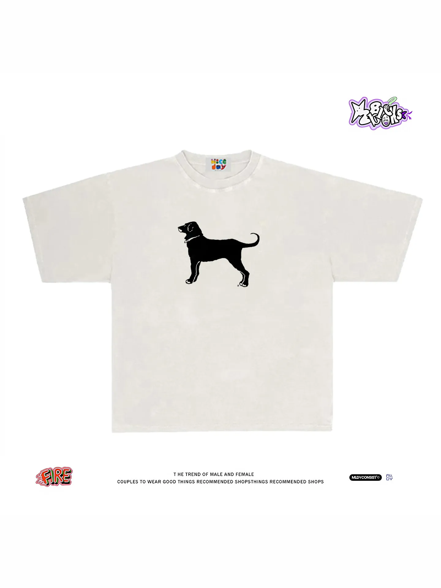 

Floral Print T-Shirt Soft Breathable Casual Comfortable Unisex Loose Fit Versatile Pure Cotton Graphic Print Anime Style Stre