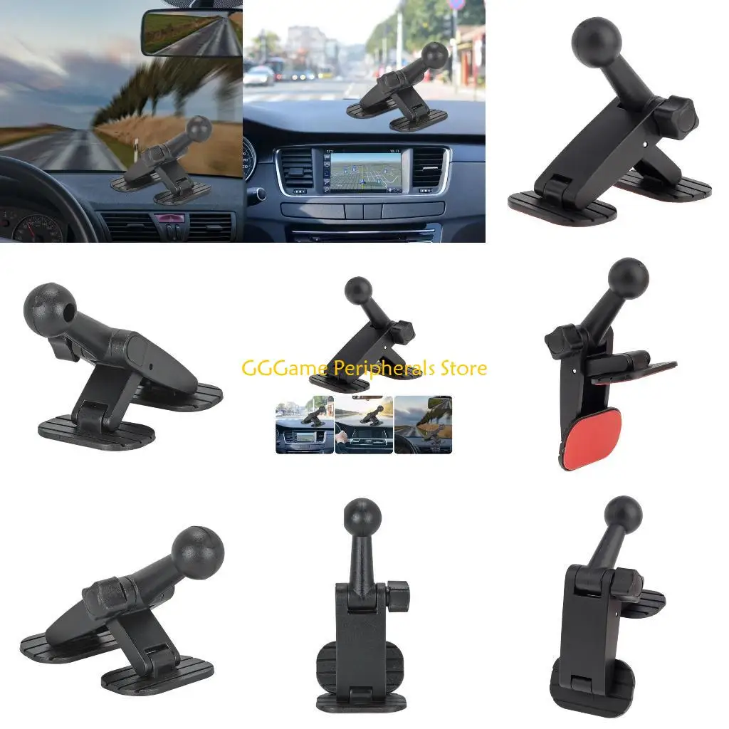 U55B Universal 17mm Ball Joint Adapter Adhesive Phone Mount Base for Car Phone Holder
