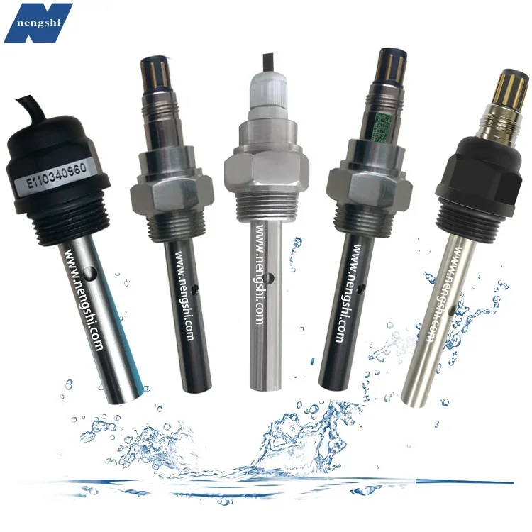 online industrial new tds electrode conductivity sensor 4-20ma analog water ec sensor conductivity probe