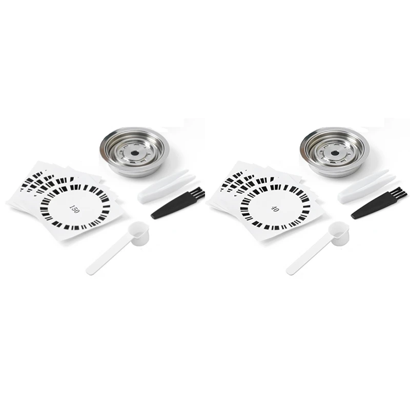 Adaptador de cápsula reutilizable AS60 para máquina Next Nespresso Vertuo, Compatible con cápsulas de café Nespresso