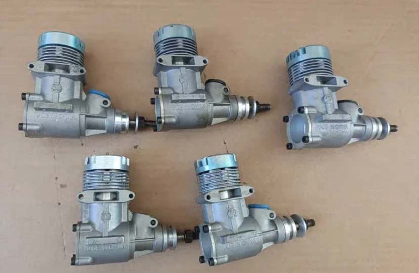 Motor SANYE ASP S28-S32 28 32 36 de dois tempos nitro/glow para aeromodelos RC de asa fixa, compatível com OS YS SAITO.