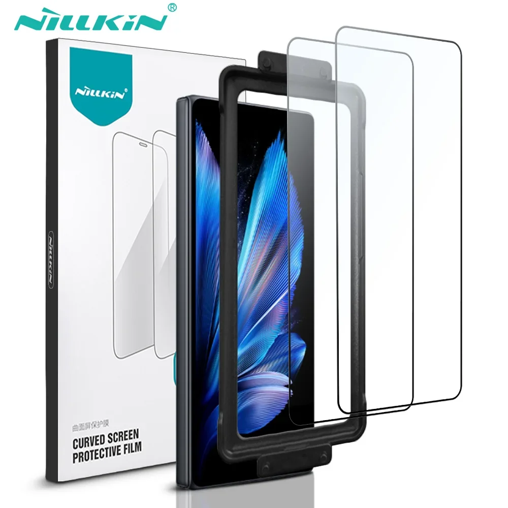 Nillkin для Vivo X Fold 3 Pro, 2 шт., полностью покрывающая мягкая пленка, ударопрочная защитная пленка для экрана, не закаленная пленка для Vivo X Fold 3