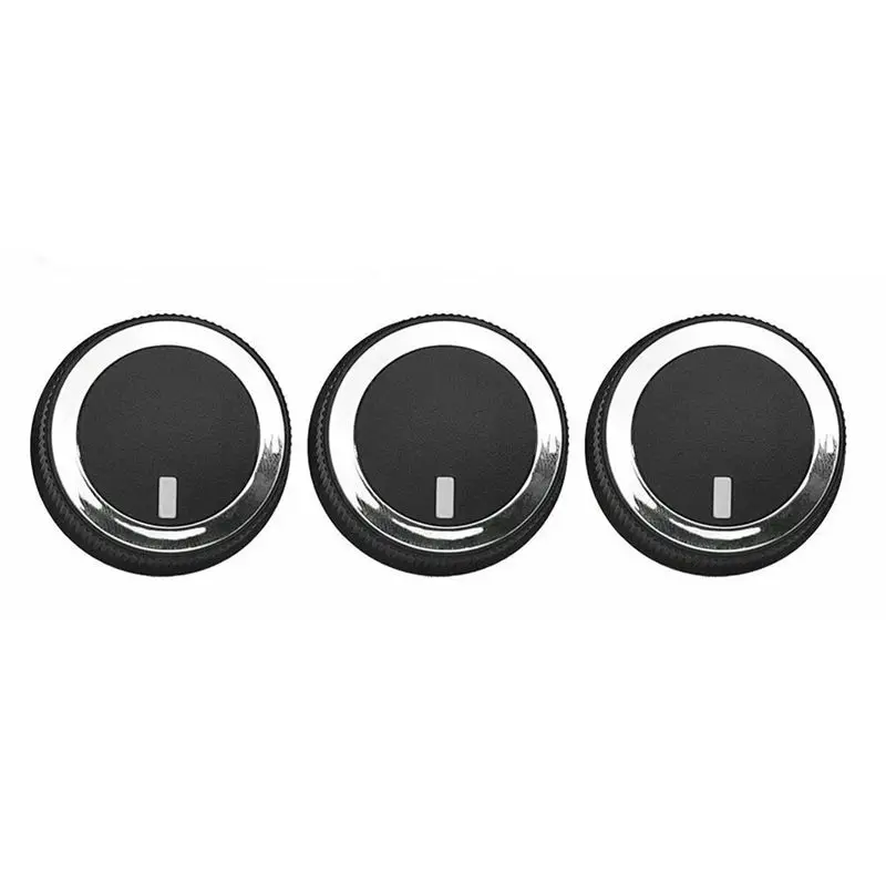 AEE5-84793085 3PCS A/C Knob Heater Air Conditioner Climate Control Switch Knob For 2008-2017 Express Van 84141127