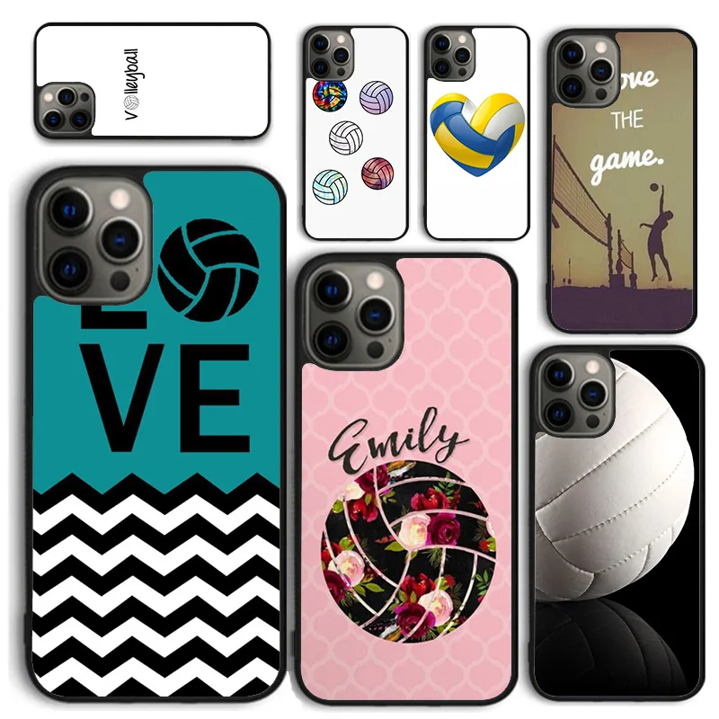 

Volleyball Sports fashion Phone Case for iPhone 17 Air 16 Coque 15 14 12 13 PLUS 11 PRO MAX Back Cover Fundas Shell
