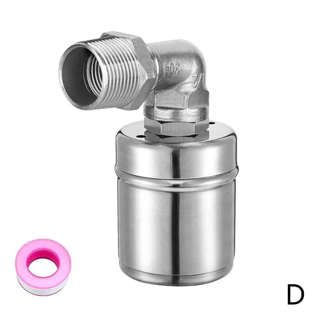 304 Stainless Steel Float Valve Automatic Water Level Controller Float Valve For Water Tower Tank Kitchen Faucet