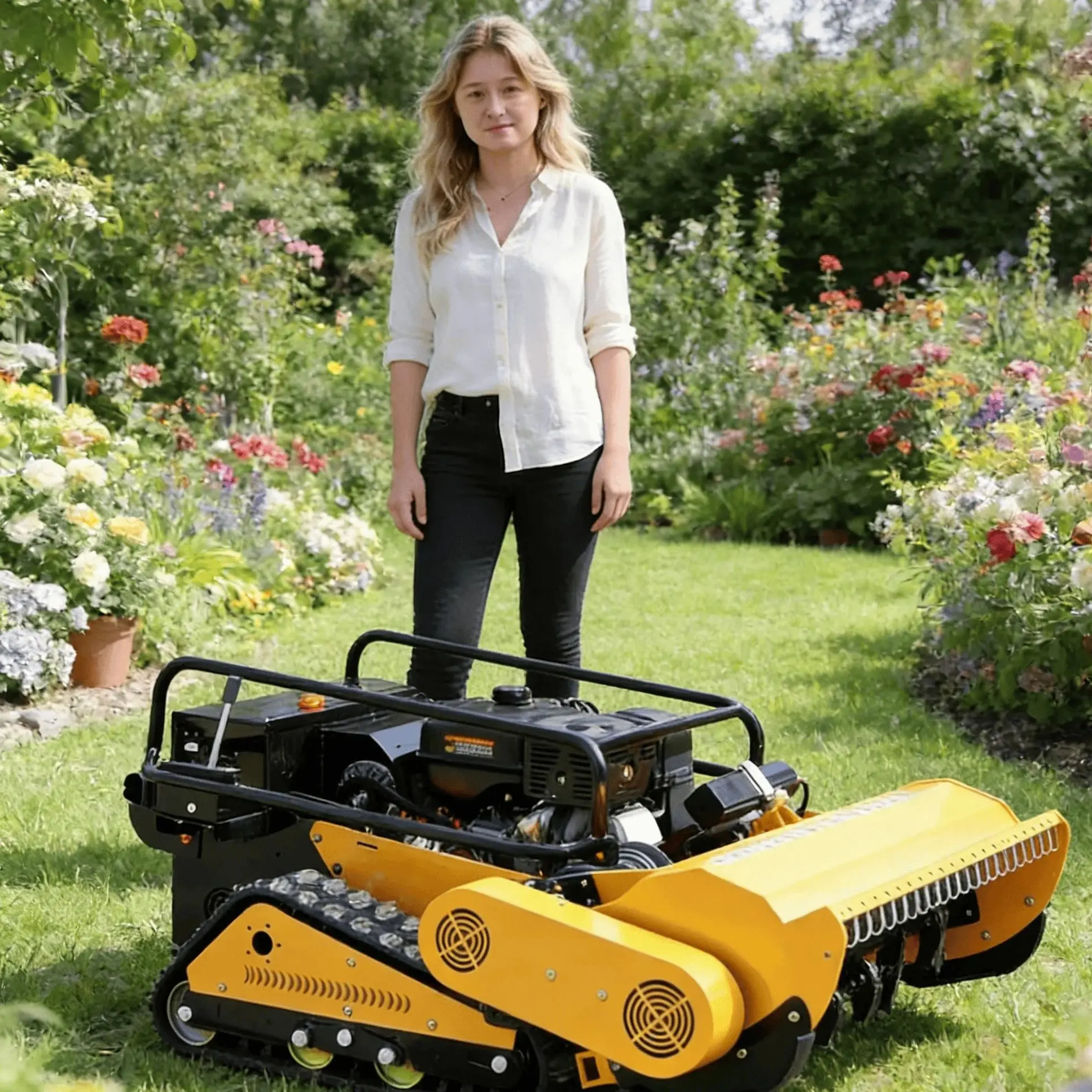 

Customized Professional Grade Remote Control Lawn Mower - Smart cheap Lawn Mower Made in China for Farm