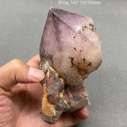 100% natural purple red crystal raw stone mineral specimen healing crystal gemstone collection