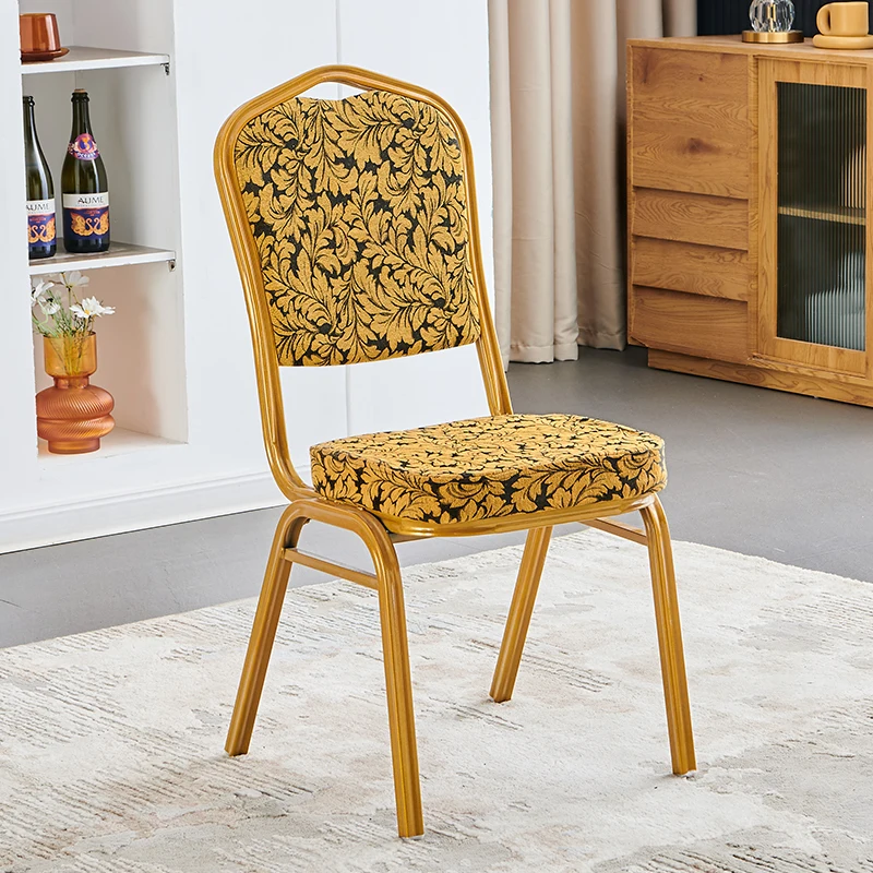 Bulk Throne Hotel Chairs Banqueting Single Wedding Church Dining Event Hotel Chairs Cheap Silla Dorada Living Room Furniture image 6