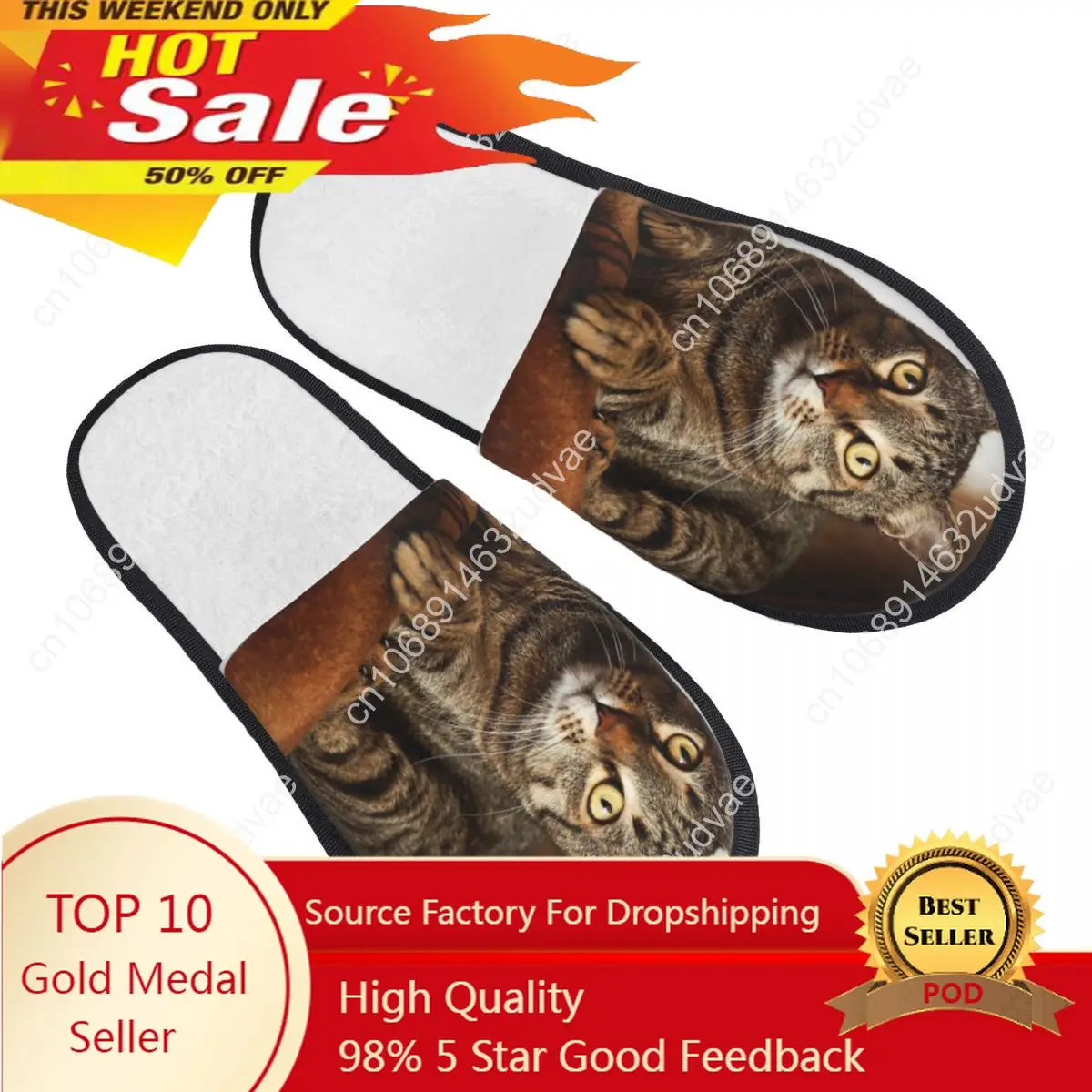 

Fur Slipper For Women Men Fashion Fluffy Winter Warm Slippers Cat On The Sofa House Shoes