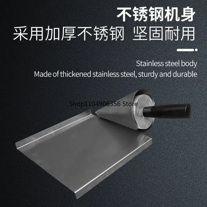 for Full Set Ice Cream Cone Maker Waffle Cone Roller Former Manual Tool Making Ice Cream Accessories Cone Tool