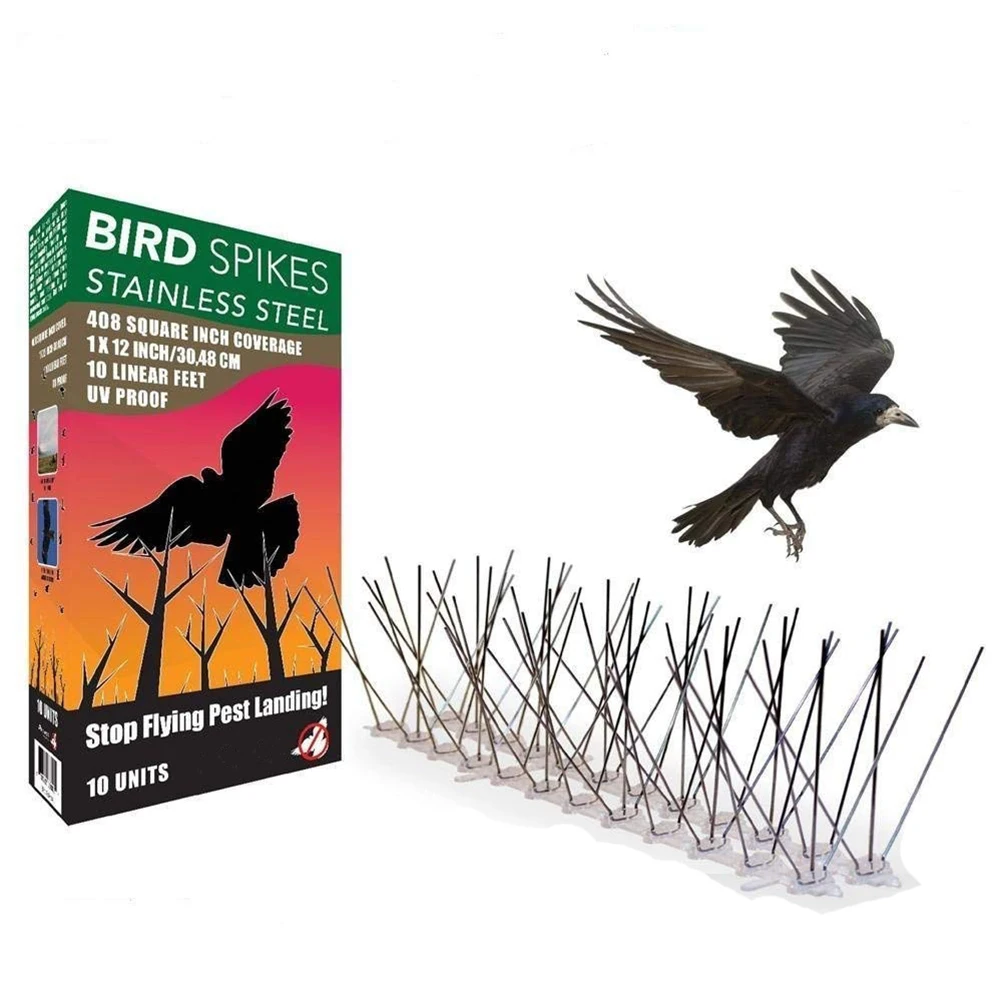 

6pcs Bird Garden Repeller Windows Balconies Poles Sewers Fences Roofs Practical Premium Material