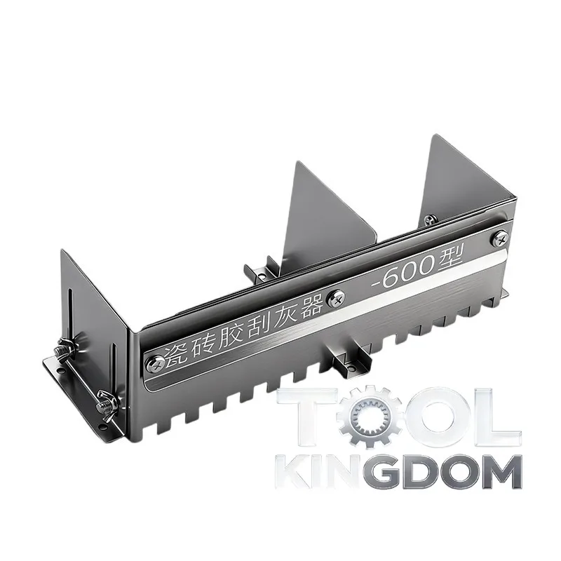 

1 шт. Интегрированный скребок для плитки из нержавеющей стали, утолщенный, выдвижной, многофункциональный инструмент для выравнивания плитки при строительстве