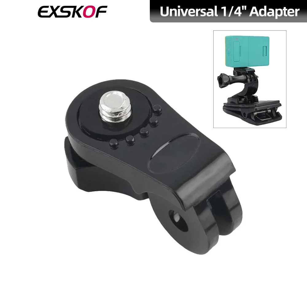 1/4 ''برغي تحويل محول حامل محول الموضوع المسمار محول تركيب ل GoPro بطل 13 12 11 10 9 Insta360 X3 DJI Action 3