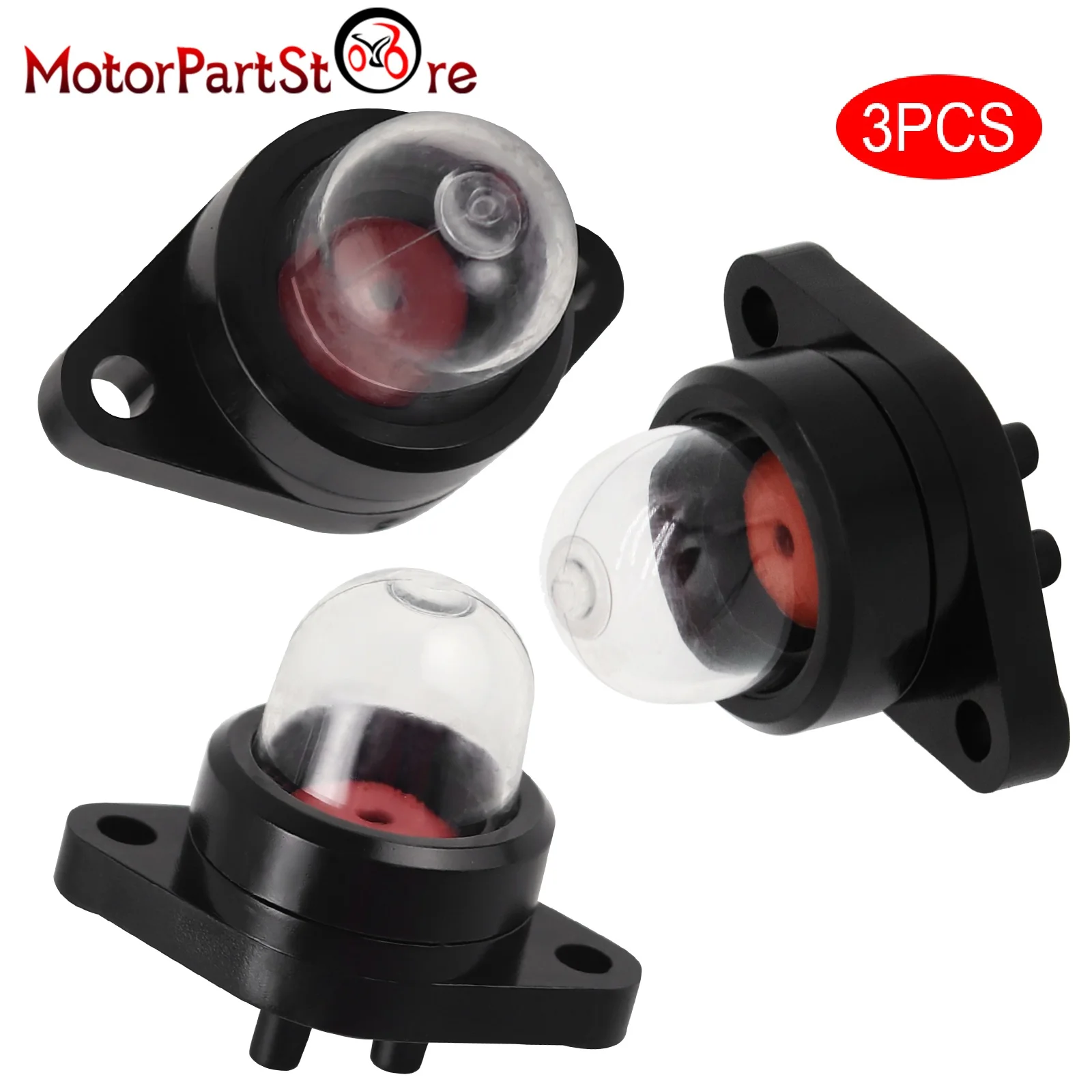 

3pcs Carburetor Primer Bulb Pump for Stihl Echo Walbro Poulan Craftsman Stens 530047213 188-513 530071835 1950 1975 2050 2150