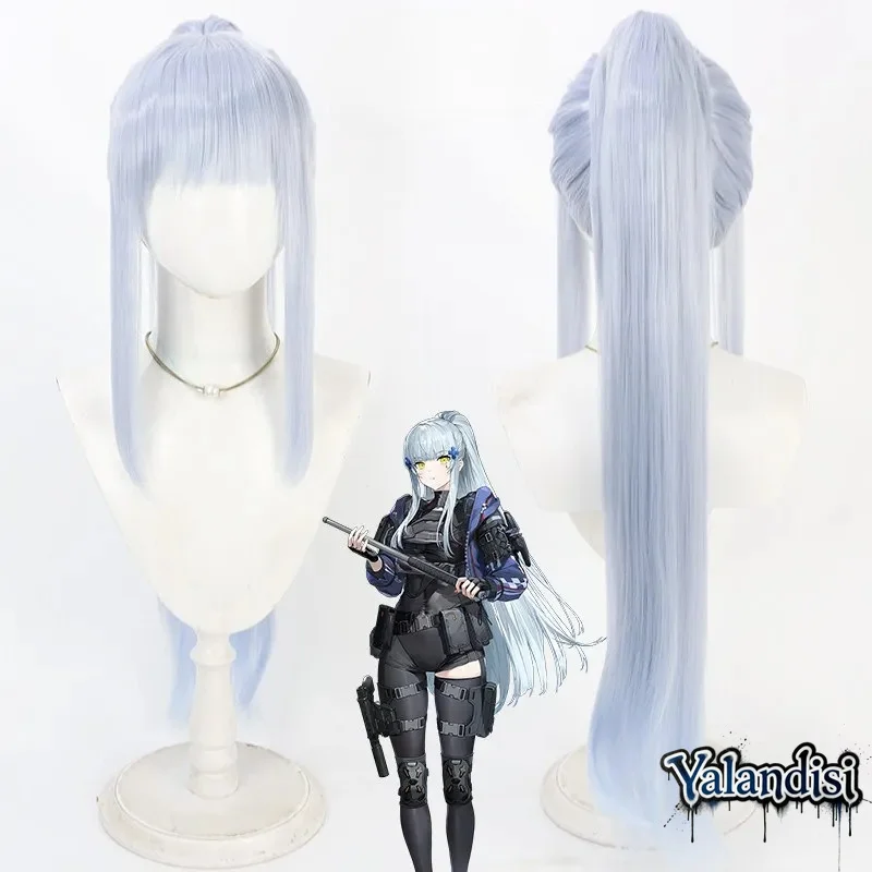 Yalandisi& Anime Krolik Cosplay Wig Halloween Carnival Party Props Synthetic Hair Heat Resistant Fiber+Wig Cap