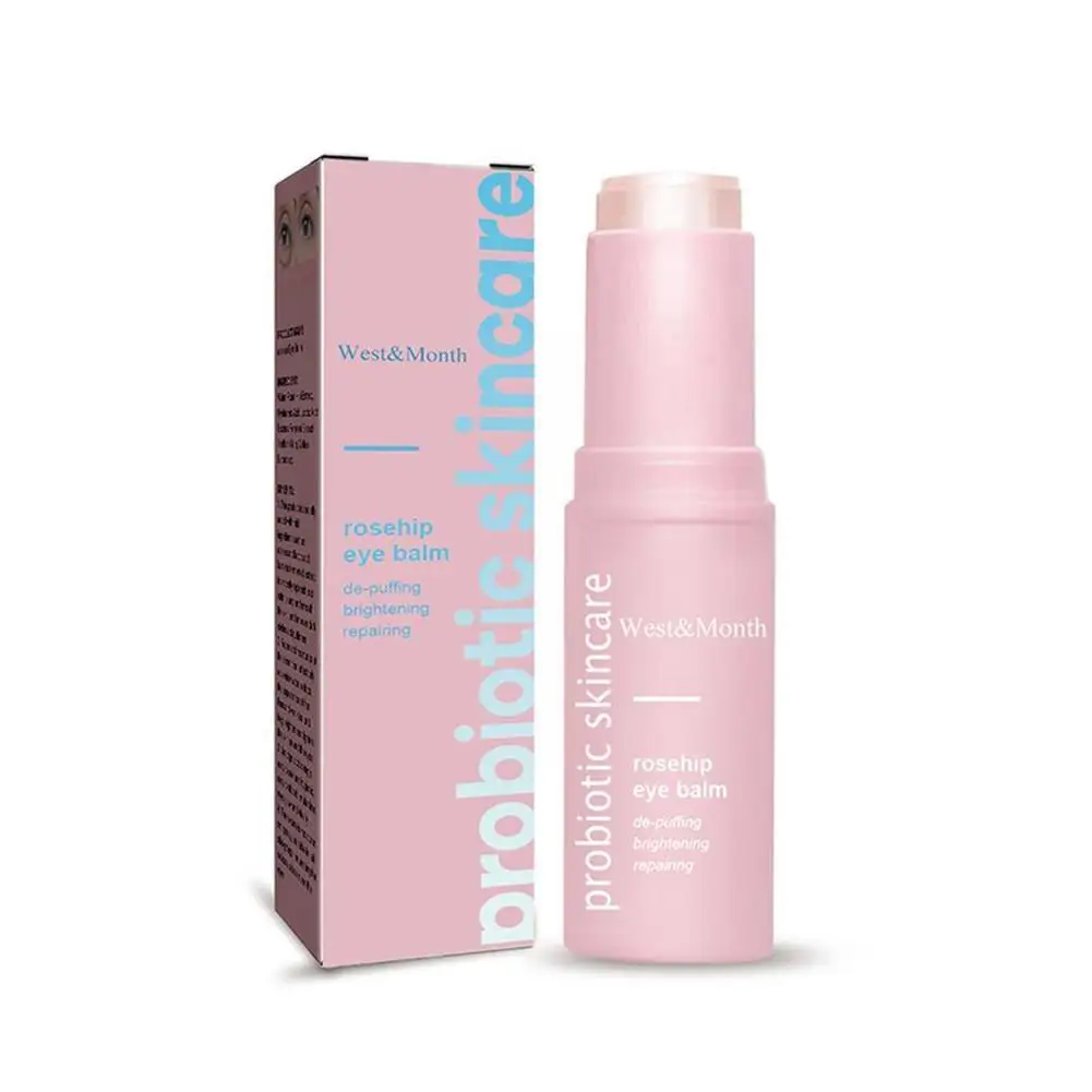 Crema per gli occhi alla rosa per il Lifting del viso balsamo idratante Stick Anti-rughe Anti-gonfiore rimuovi occhiaie borse per gli occhi cura 3g L3w7