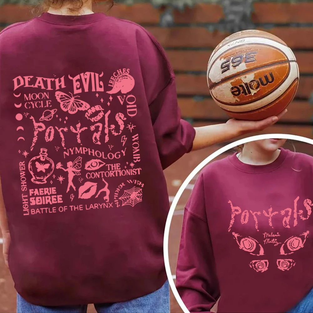 Melanie Martinez Portals Tour 2023 Printed Hoodies Men Women Streetwear Hoodie Fashion Top Sweatshirts  for Fans