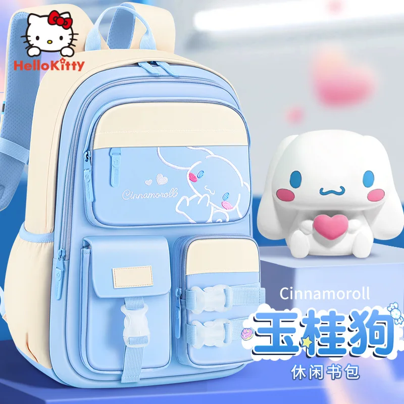 Cinnamoroll schoolbag girls primary school students third to sixth grade four-capacity 2024 new girl spine protection backpack