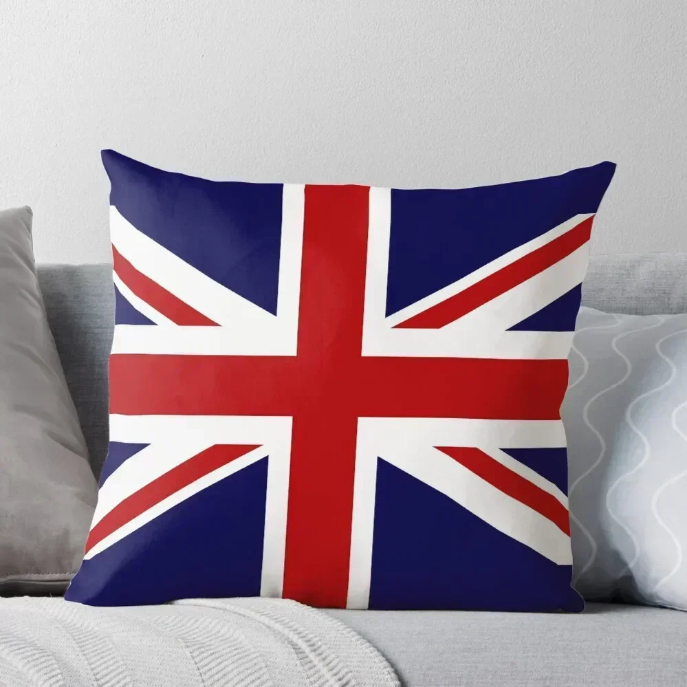 

Union Jack Flag of the UK Throw Pillow Couch Cushions home decor items luxury home accessories pillow