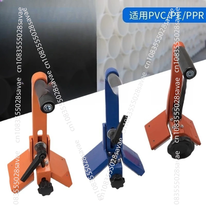 PVC Pipe Fittings,  Chamfering Machine for Pipelines, Rounding Machine
