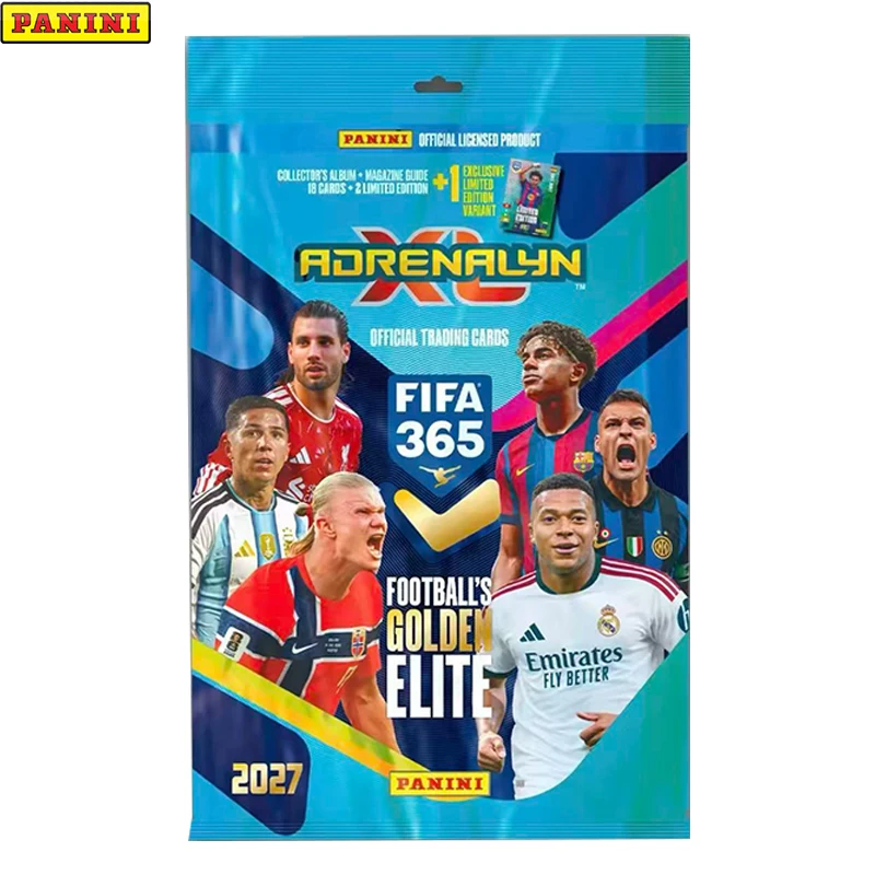 nouveau-pack-de-demarrage-panini-adrenalyn-xl-fifa-365-2027-cartes-de-collection-album-de-collectionneurs-guide-de-magazine