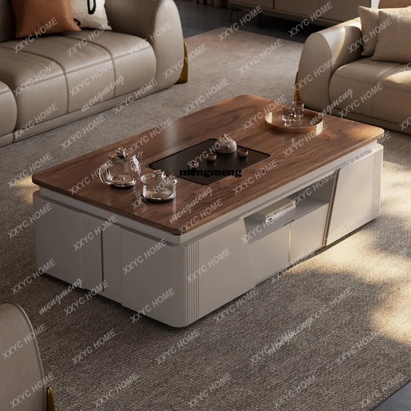 Simple Storage Coffee Table Unique Aesthetic Modern Display Coffee Table Organizer Design Muebles Para El Hogar Accessories