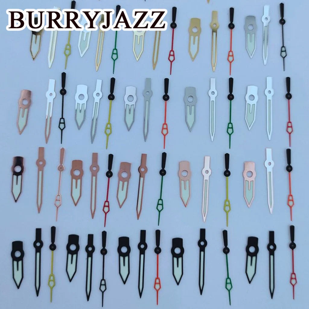 يد مضيئة من Burryjazz ، أسود ، فضي ، ذهبي ، وردي ، ذهبي ، أخضر ، NH35 ، NH36 ، NH38 ، 7S26 ، 7S36 ، 4R35 ، 4R36