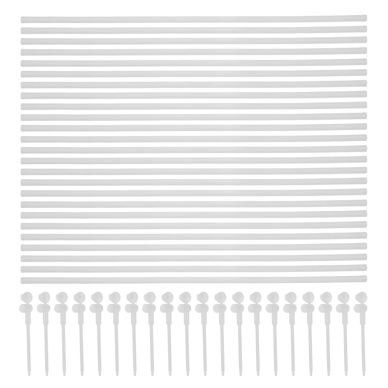 

20 set Windmill Accessories Crib Mobile DIY Craft Table Solid Rod Easy Installation Outdoor for Windmill