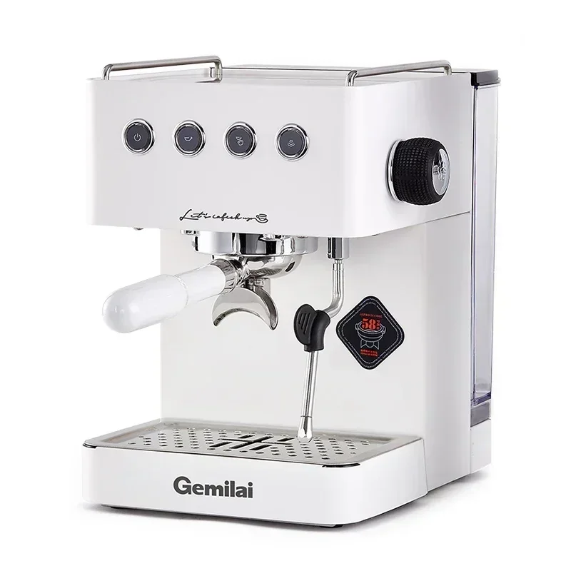 220V Gemini Home Coffee Machine Semi Automatic Office Small Italian Concentrated Steam A
