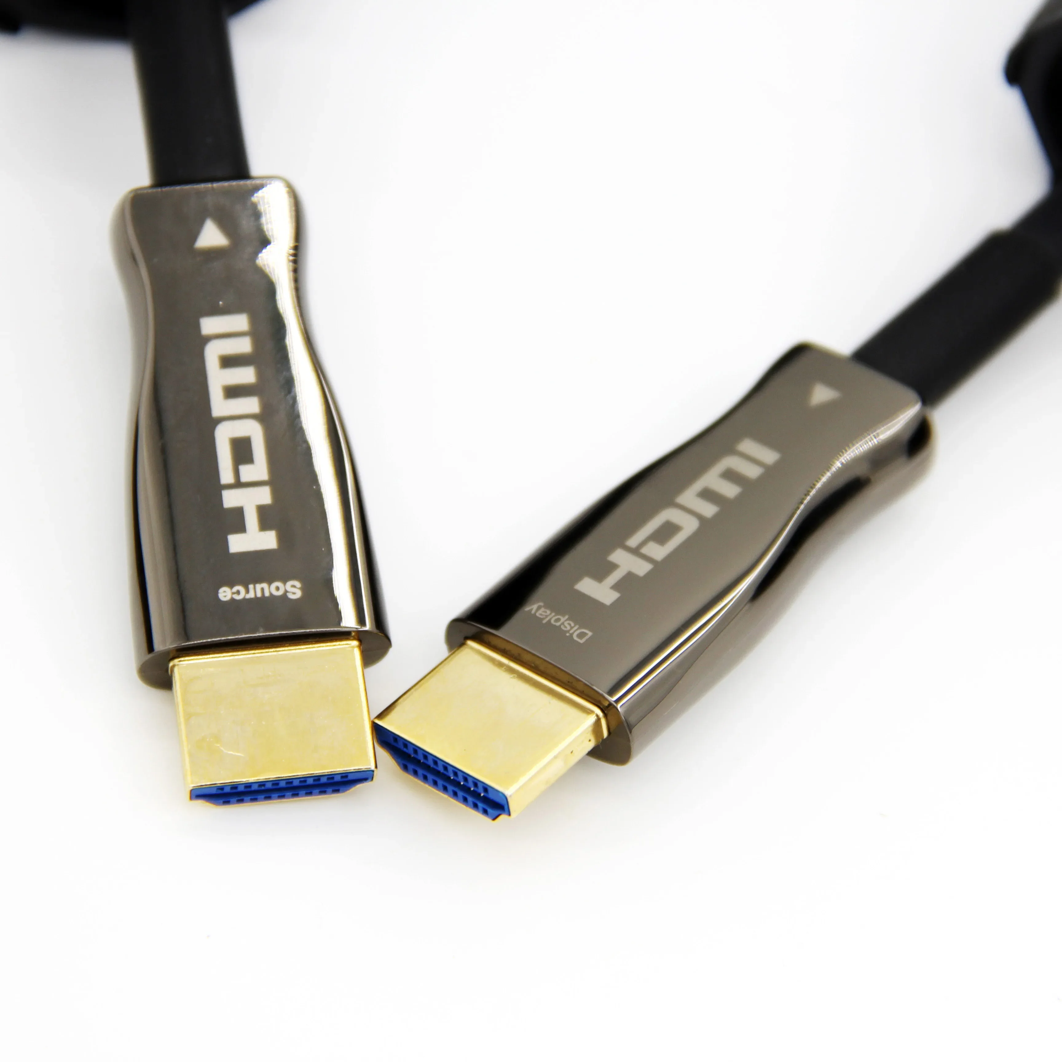 

150m Armored Optical Fiber HDMI2.1 HD Cable Drum 8K 120Hz TPU Covered Cable for Audio Video TV with Protect Shell Cable Reel