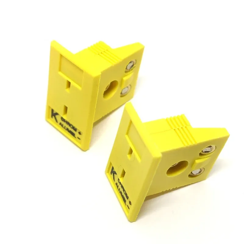 Conector de termopar de mount en Panel hembra, Mini tipo K