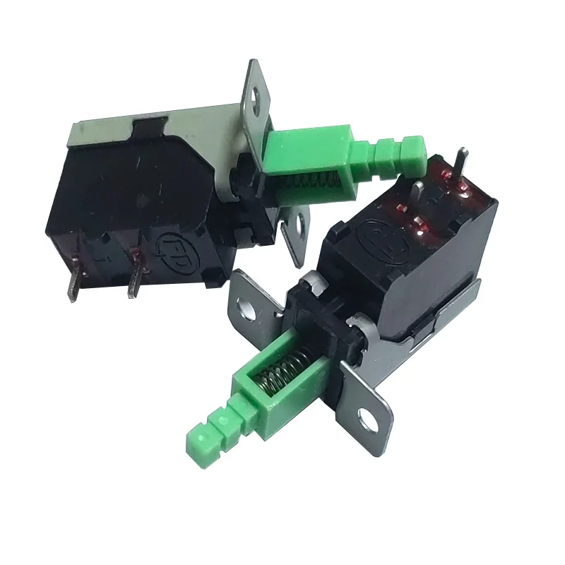 1PCS Taiwan FD SDLD1P Self-locking TV-3 Power switch 4A/32A 250V Key Button switch 2 pin