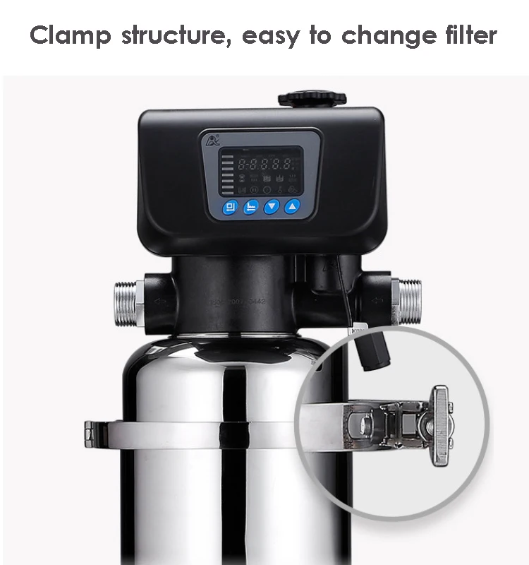 Whole House Central Water Purification System 3500 L/H Stainless Steel 304 Whole House Water Filters Purifier hine